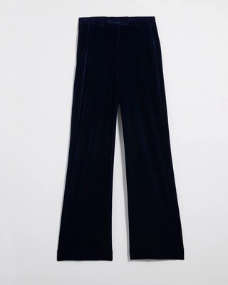 WHBM® Luna Wide Leg Velvet Trousers