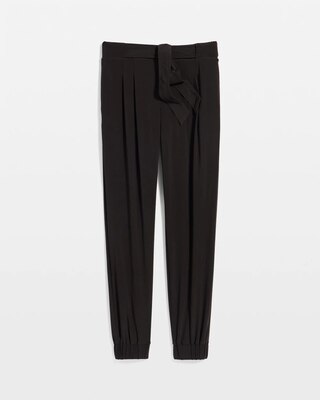 Jersey-Knit Tapered Ankle Pant click to view larger image.