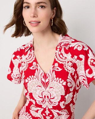 Tiered Midi Dress click to view larger image.