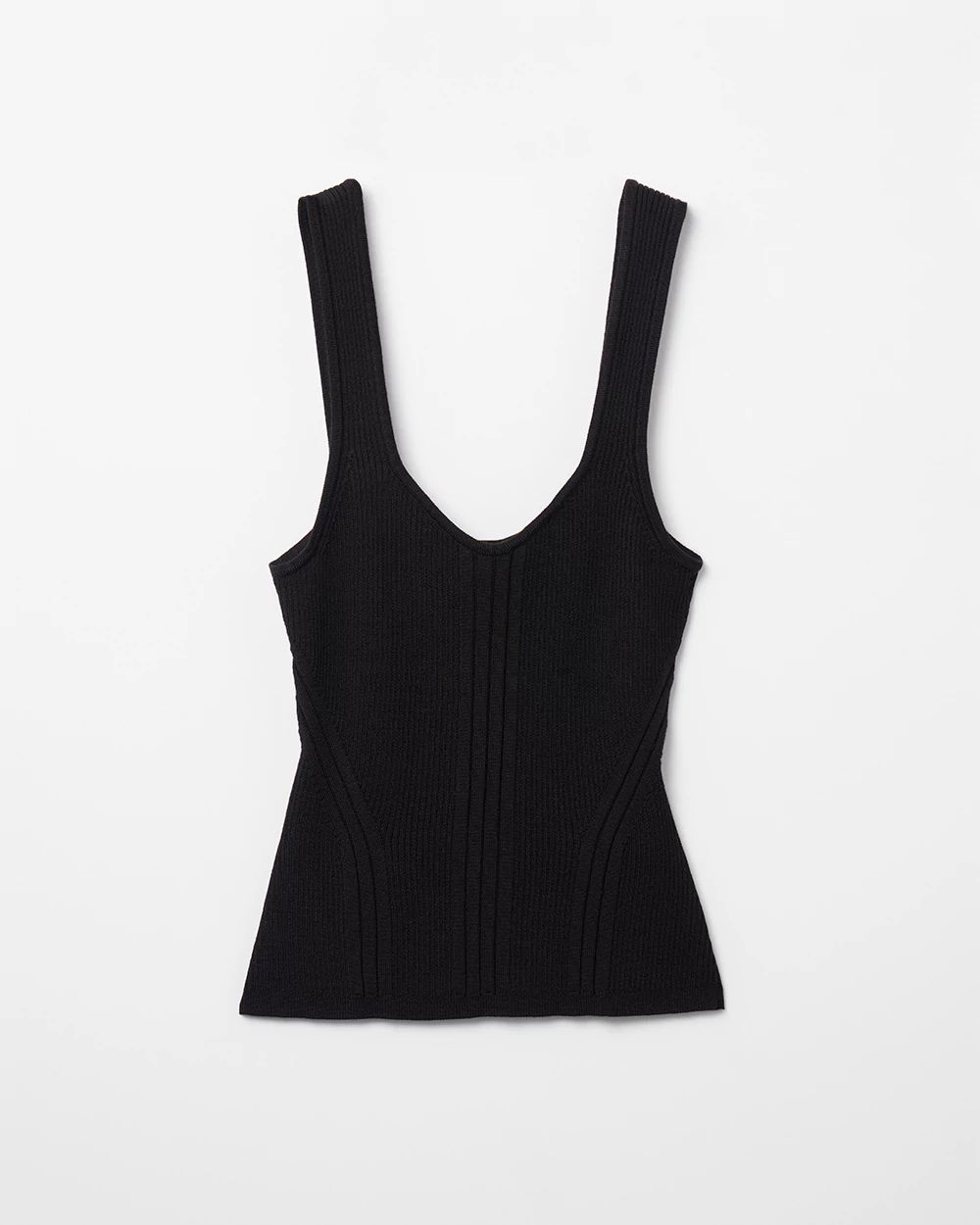 Ribbed Sweater Tank