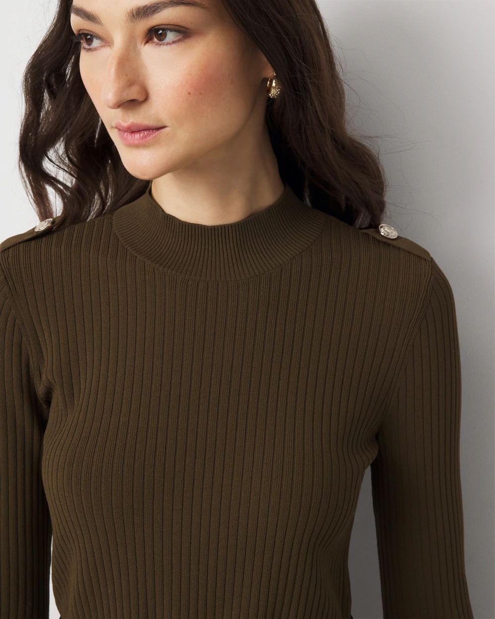 Long Sleeve Faux Leather Dress