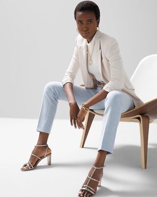 WHBM® Elle Slim Ankle Comfort Stretch Pant