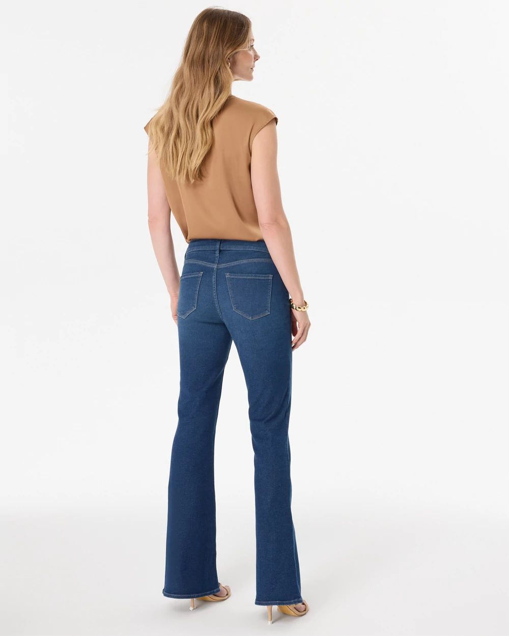 Mid-Rise Flare Ease Jean click to view larger image.