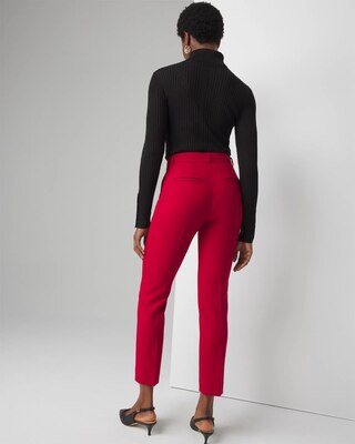 WHBM® Elle Slim Ankle Luxe Stretch Pant click to view larger image.