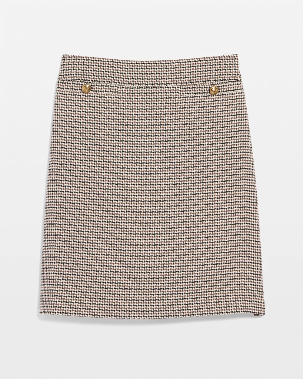 Houndstooth Mini Skirt click to view larger image.