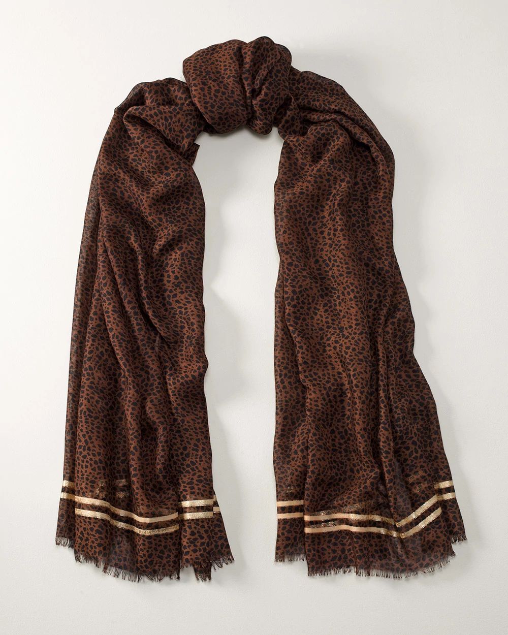 Leopard Oblong Scarf