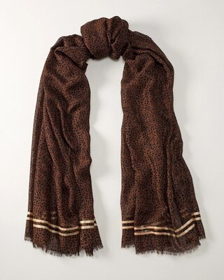 Leopard Oblong Scarf