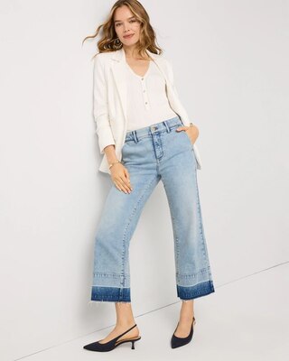 High-Rise Cropped Trouser Jean