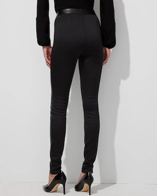Outlet WHBM Faux Leather Legging click to view larger image.