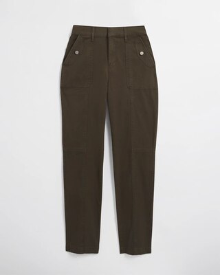 High-Rise Pret-A-Jet Slim Ankle Pants click to view larger image.