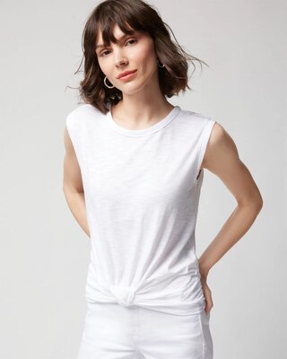 Twist-Front Tee