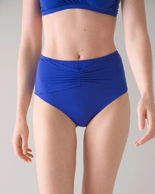 High-Waist Wrap Bikini Bottom