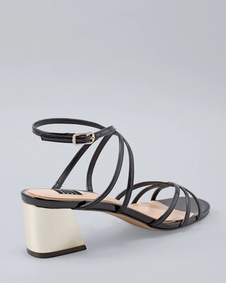 Patent Strappy Sandals