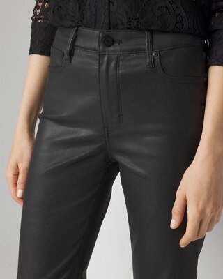Coated Kick Flare Jean click to view larger image.