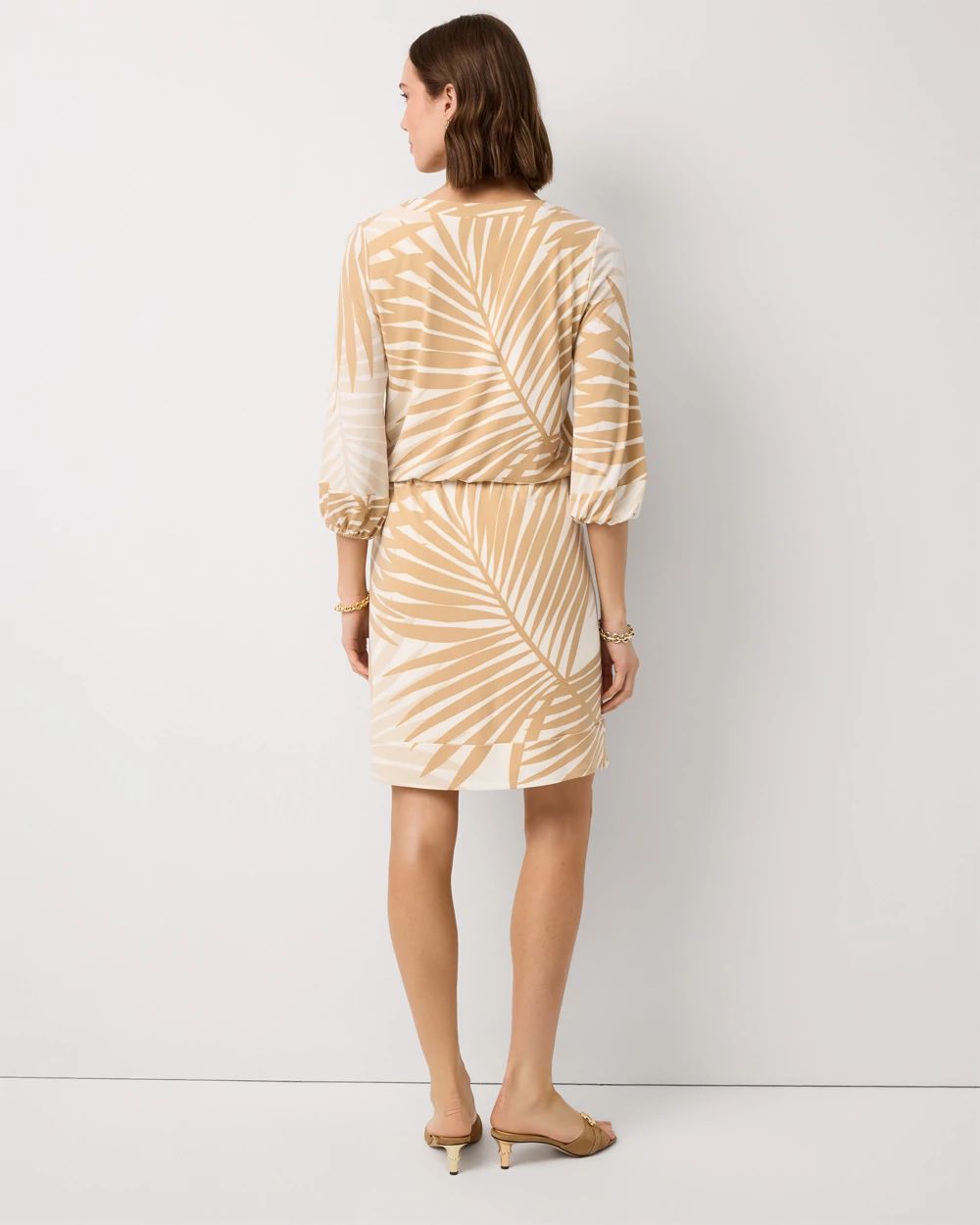 V-neck Mini Dress click to view larger image.