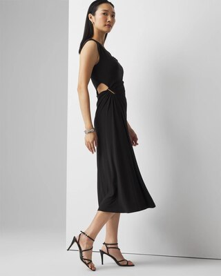 Petite Matte Jersey Midi Dress click to view larger image.