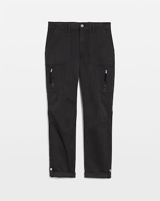 Mid-Rise Pret-A-Pedi Straight Cropped Pants click to view larger image.