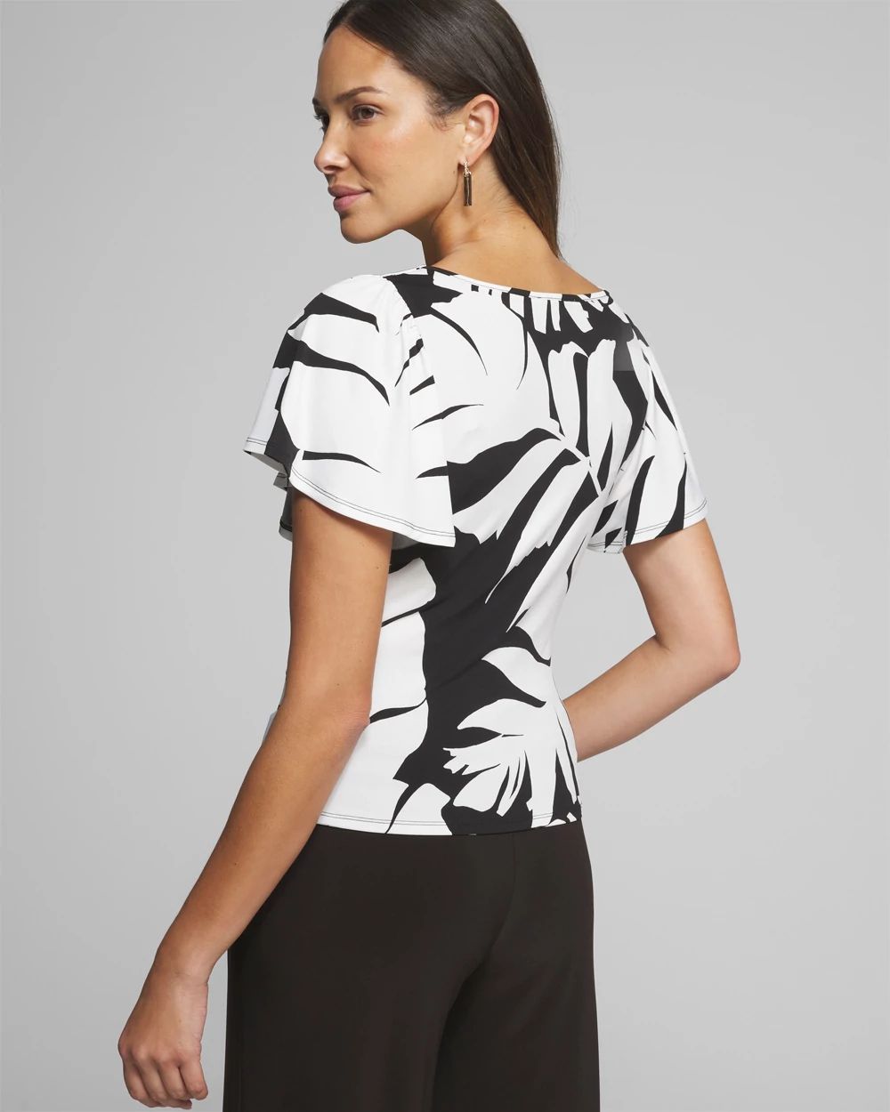 Outlet WHBM Ruched Tee