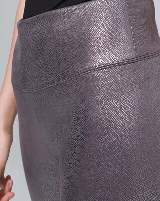 Snake Foil Print WHBM Runway Leggings