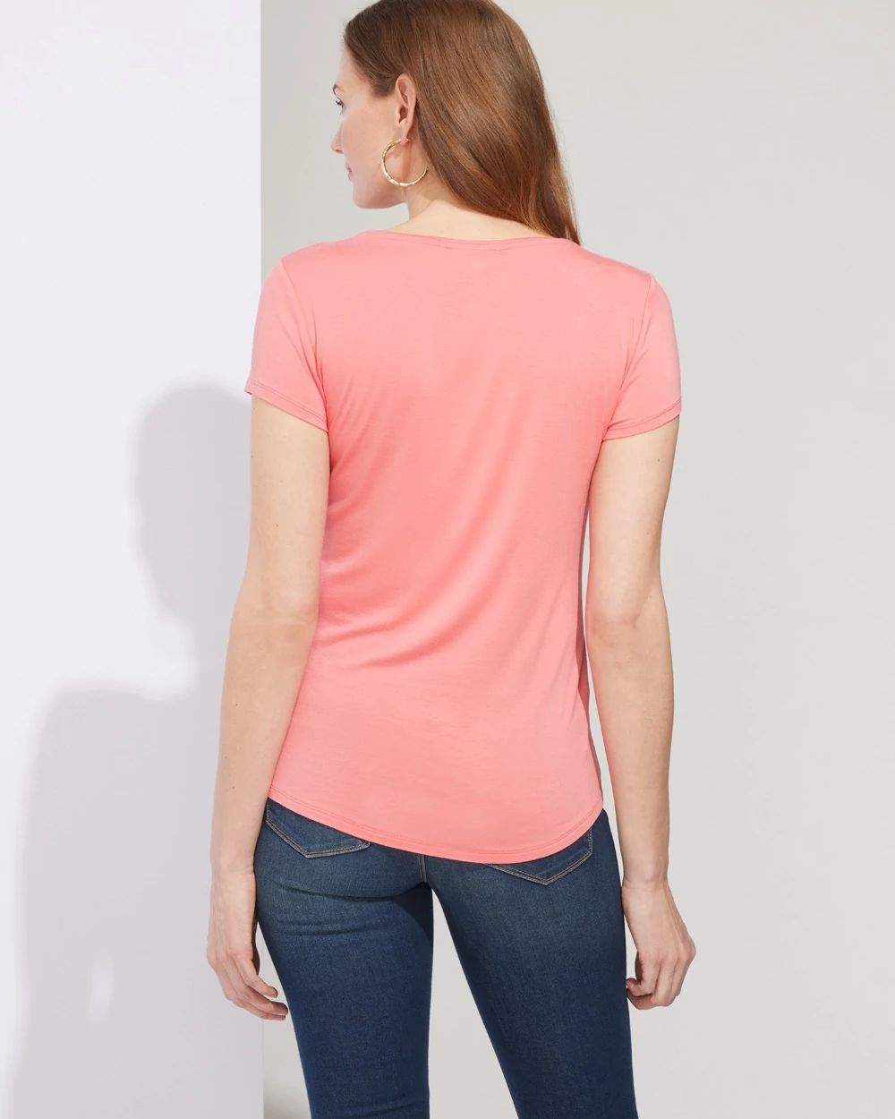 Outlet WHBM Crew-Neck Foundation Tee