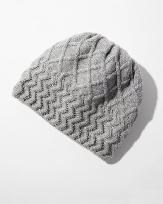 Rhinestone Patterned Hat
