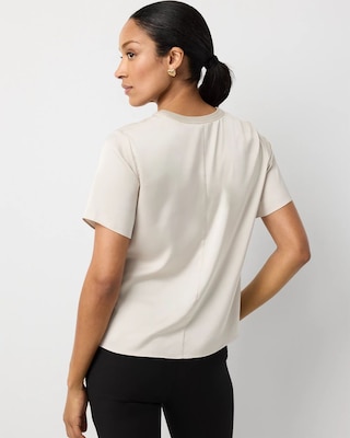 Satin Tee click to view larger image.