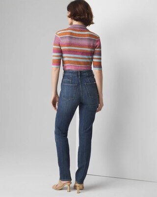 Extra High-Rise Everyday Soft Denim™ Slim Pocket Detail Jeans click to view larger image.