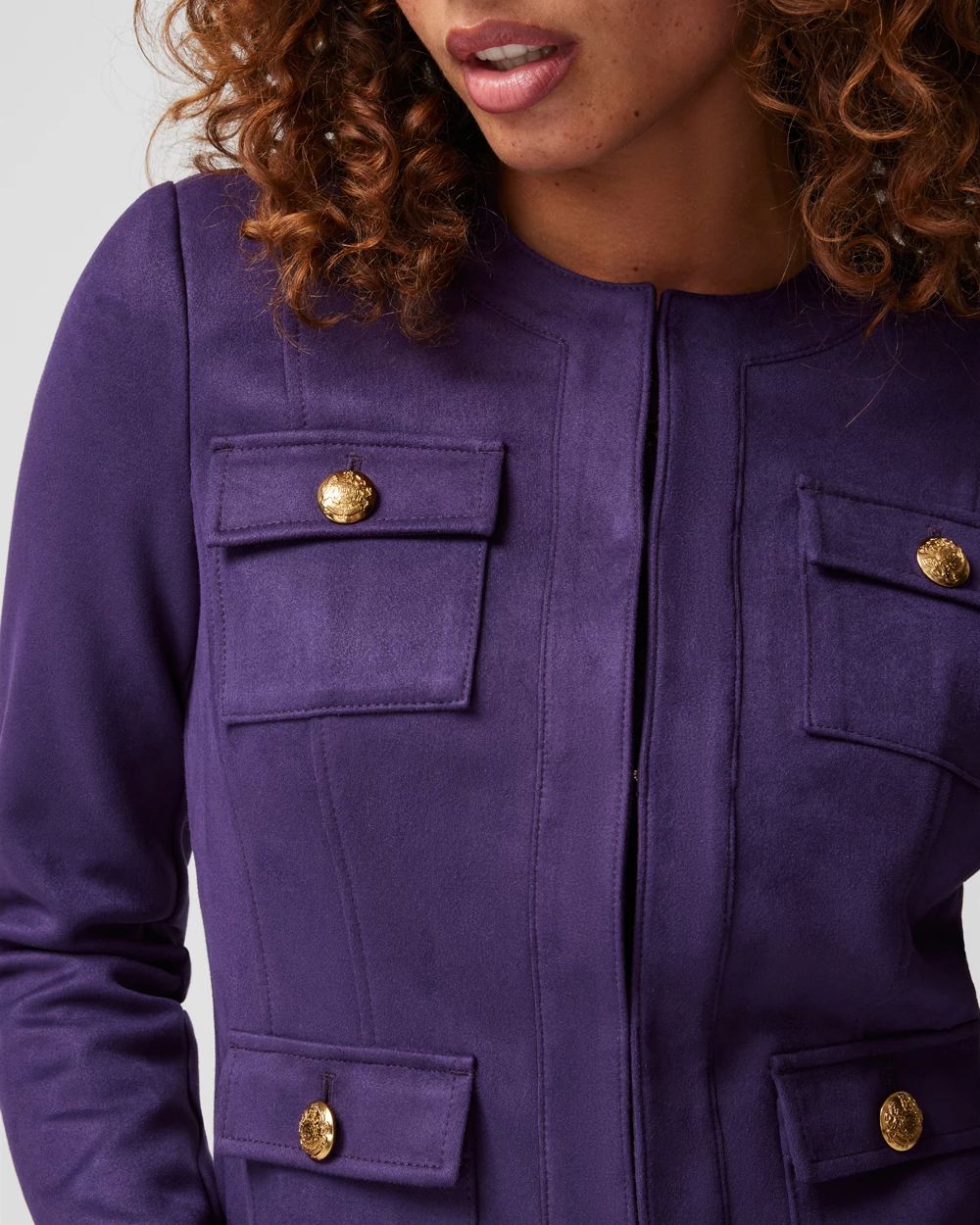 WHBM® Ultra Suede Stylist Jacket