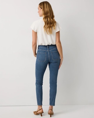 Petite Patch Pocket Skinny Ankle Jean click to view larger image.