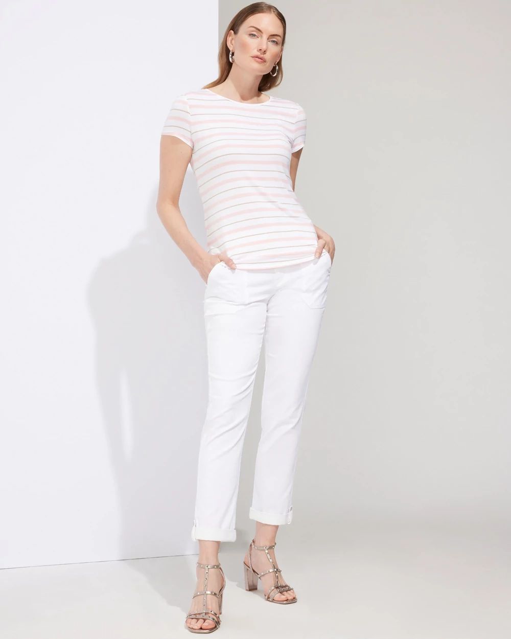 Outlet WHBM Crew-Neck Foundation Tee