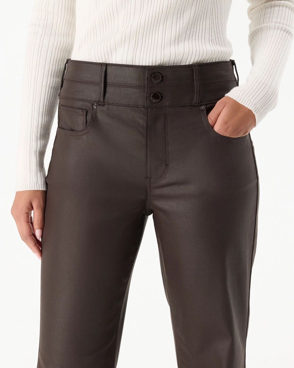 Coated Trouser Jean click to view larger image.