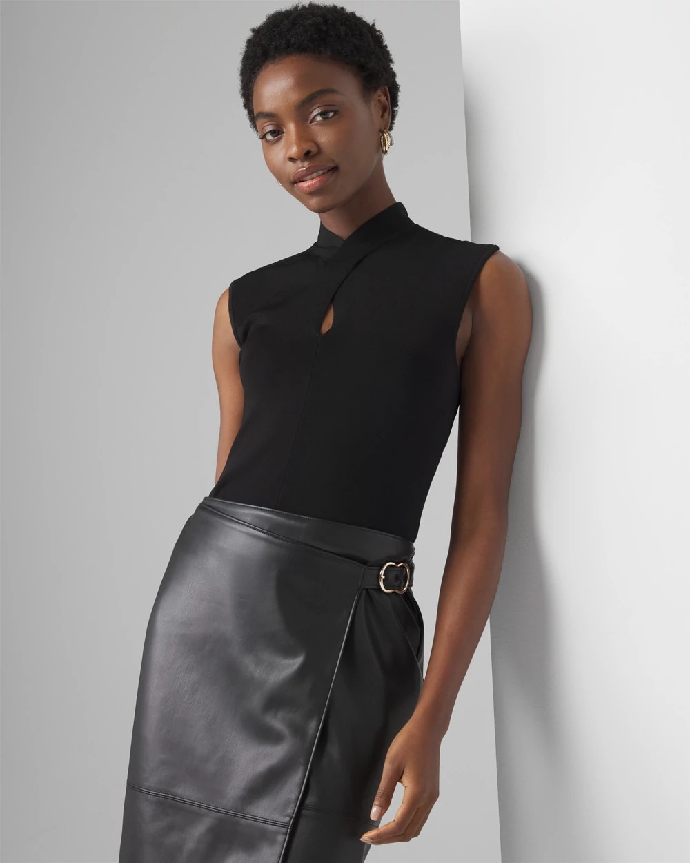 Keyhole Sweater Tank - image 1
