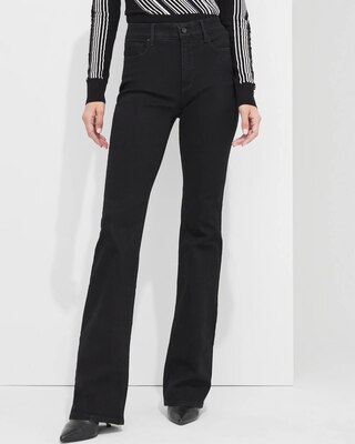 Outlet WHBM High Rise Skinny Flare Jeans