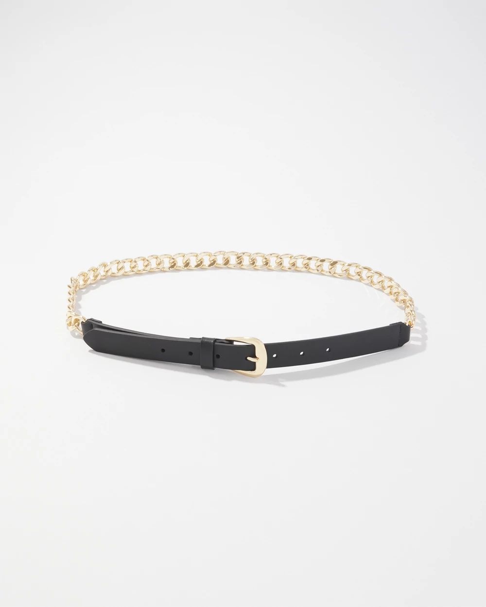 Chain Leather Pant Belt