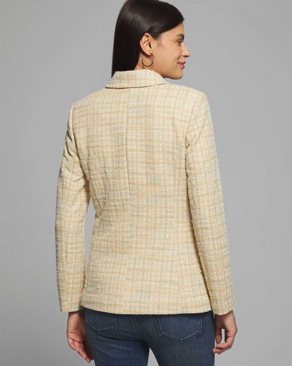 Outlet WHBM Double Breasted Boucle Blazer click to view larger image.