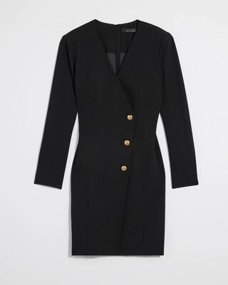 Long Sleeve Blazer Dress