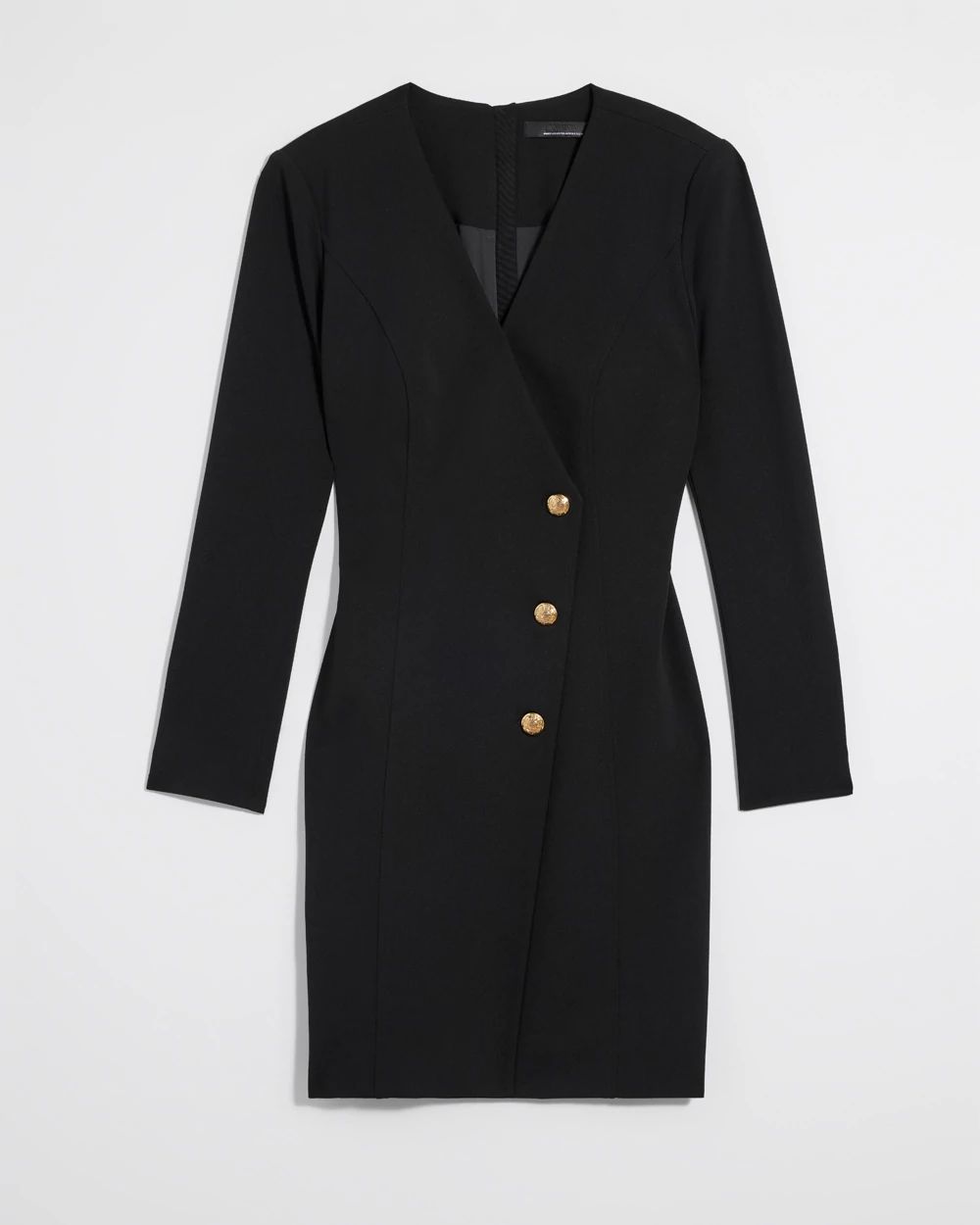 Long Sleeve Blazer Dress