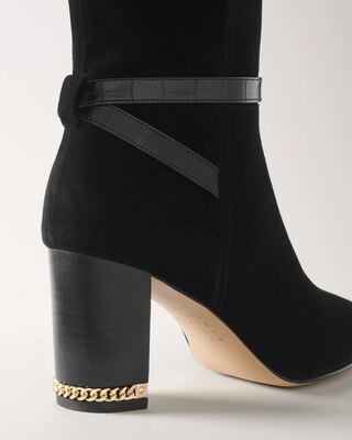Suede Knee Boots