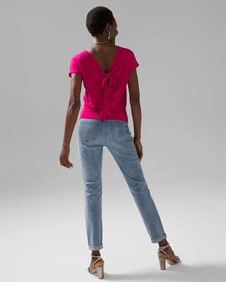 Tie-Back Dolman Top