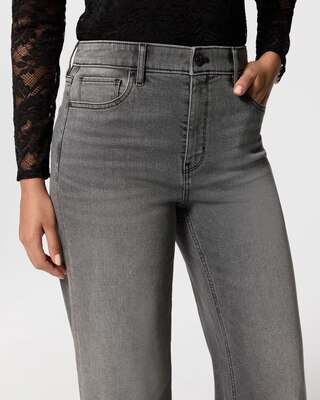 Petite High-Rise Wide Leg Jeans click to view larger image.