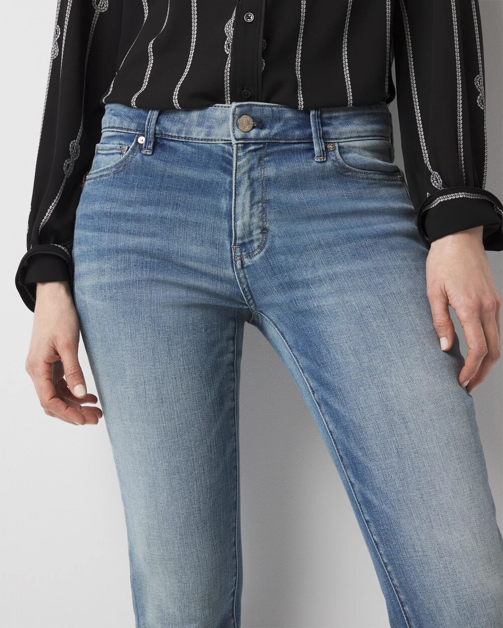 Mid-Rise Slim Jeans - image 3