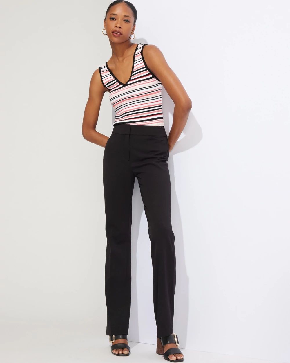 Outlet WHBM Back Lace-Up Sleeveless Pullover
