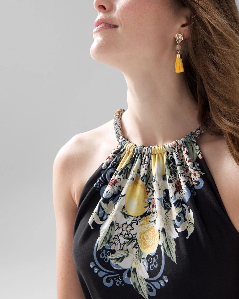 Reversible Halter Dress