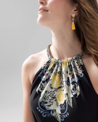 Reversible Halter Dress
