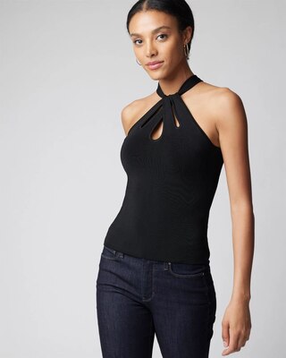 Cutout Halter Top