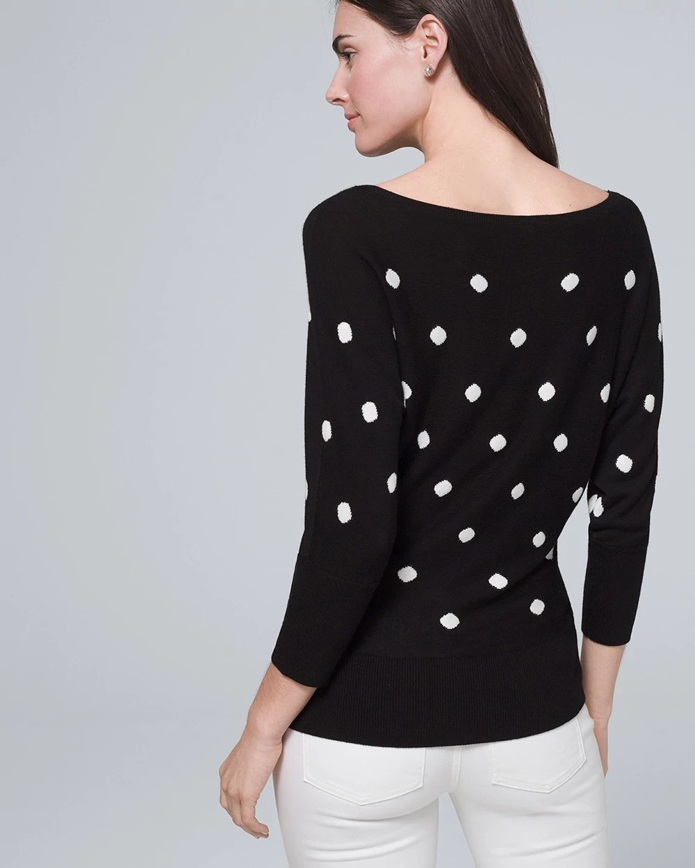 Dot Dolman Sweater click to view larger image.