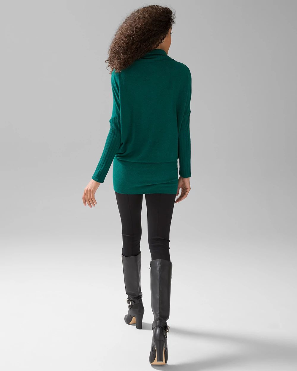 Long Sleeve Sweater Knit Tunic click to view larger image.