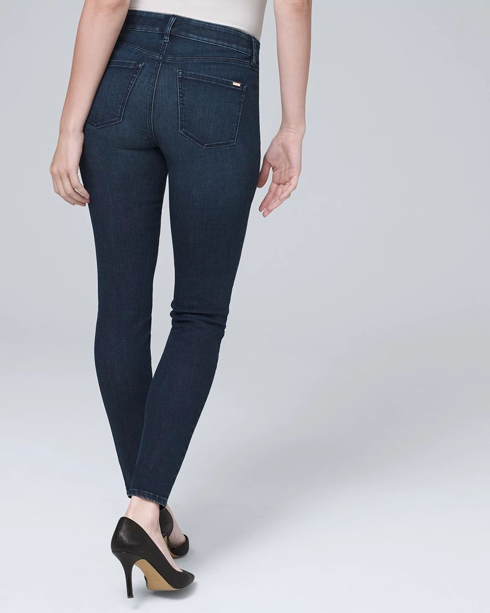 Mid-Rise Super Skinny Jeggings