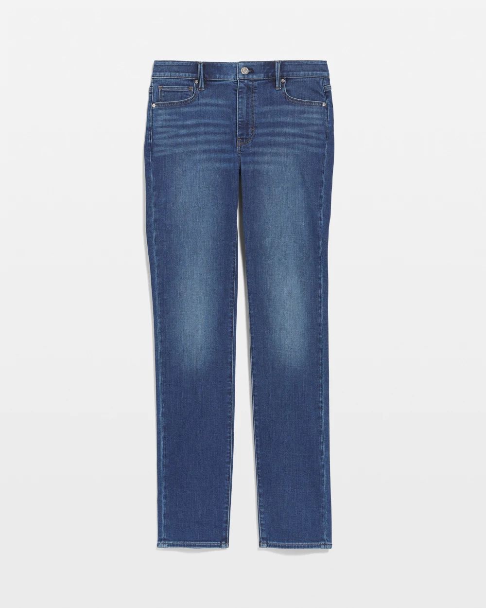 Mid-Rise Slim Jeans click to view larger image.
