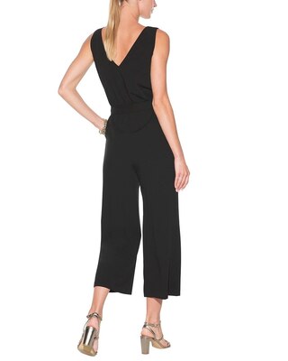 Outlet WHBM Sleeveless-Detail Crop Jumpsuit